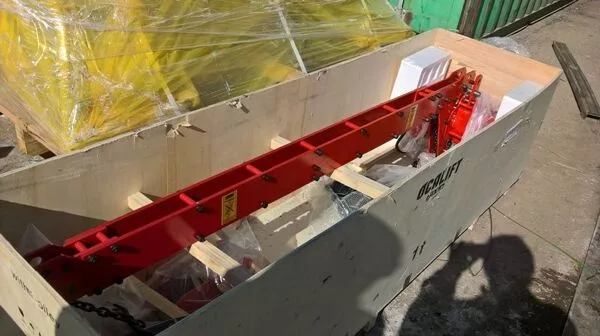 Таль цепная с двумя крюками OCALIFT 1т 6м ширина 2м