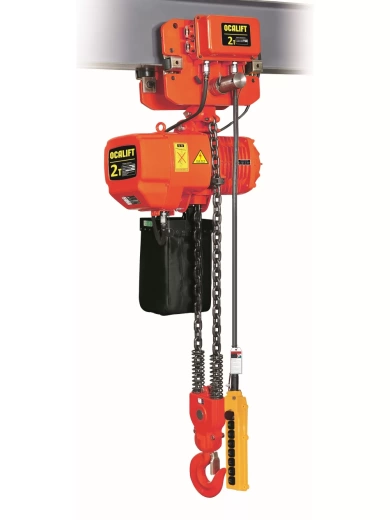 Таль OCALIFT 02-02D 2т 6м 380в электрическая цепная передвижная две скорости